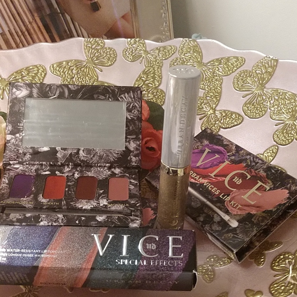 Urban Decay Urban Vices Lip Kit/3rd Degree Topcoat